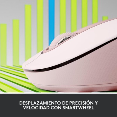 Mouse Logitech Wireless Signature M650 Color Rosa P/n: