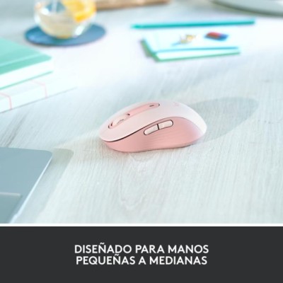 Mouse Logitech Wireless Signature M650 Color Rosa P/n: