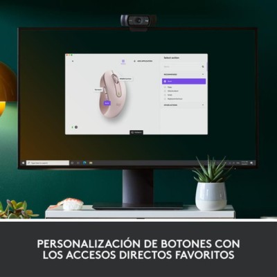 Mouse Logitech Wireless Signature M650 Color Rosa P/n: