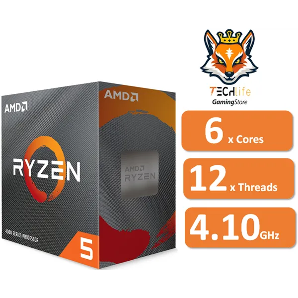 AMD Ryzen 5 4500 a 3.6/4.1GHz AM4 6x Core