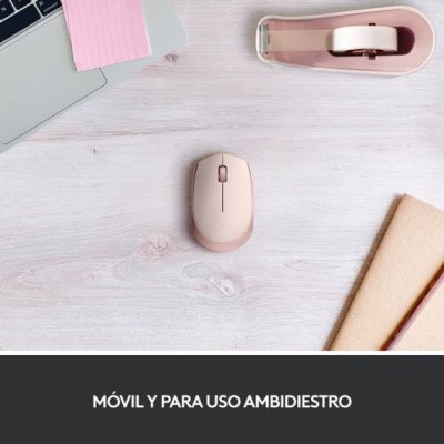 Mouse Logitech Wireless M171 Rosa P/n:910-006865