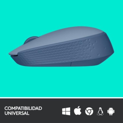 Mouse Logitech Wireless M171 Gris Azulado P/n: 910-006866