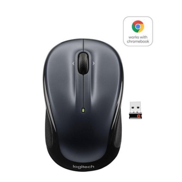 Mouse Logitech Wireless M325 Dark Silver P/n 910-002142