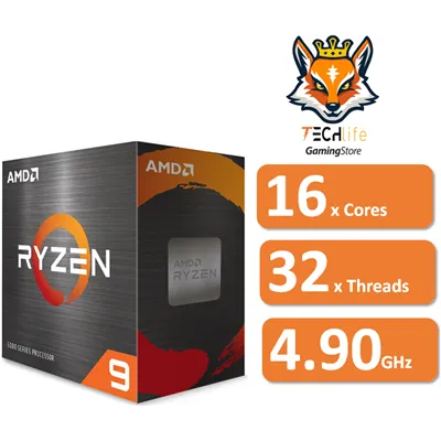 AMD Ryzen 9 5950X a 3.4/4.9GHz AM4 16x Core