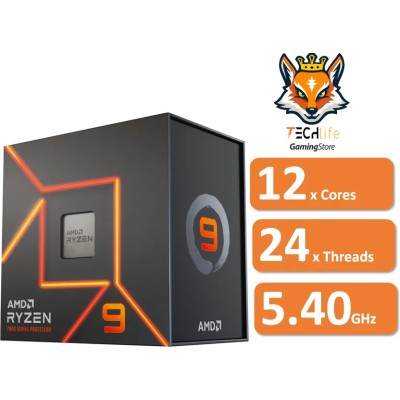 AMD Ryzen 9 7900 a 3.7/5.4GHz AM5 12x Core Gráficos AMD Radeon