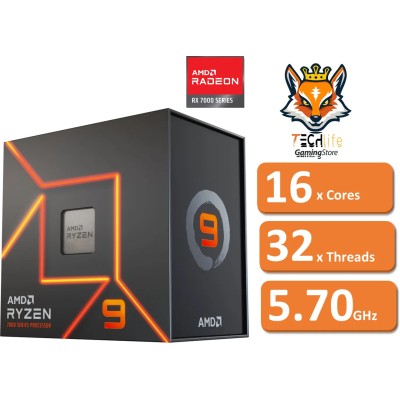 AMD Ryzen 9 7950X a 4.5/5.7GHz AM5 16x Core