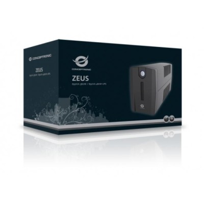 Sai 850va Conceptronic 480w 3 Iec Proteccion Puerto Lan Modem