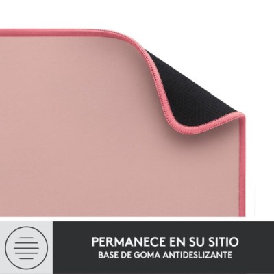 Alfombrilla Logitech Desk Mat Studio Series Color Rosa Oscuro