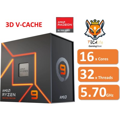 AMD Ryzen 9 7950X3D a 4.2/5.7GHz AM5 16x Core