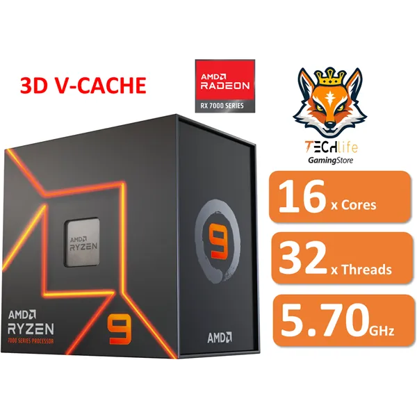 AMD Ryzen 9 7950X3D a 4.2/5.7GHz AM5 16x Core