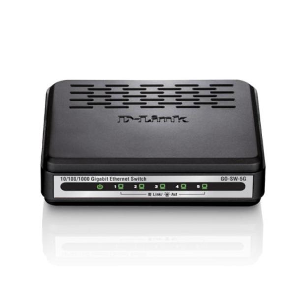 D-Link GO-SW-5G No administrado Gigabit Ethernet (10/100/1000) Blanco