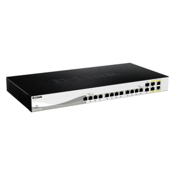 Switch Gestionable L2 D-link Dxs-1210-16tc 12p 10g + 2p 10g Sfp+ + 2p Sfp Combo Rack