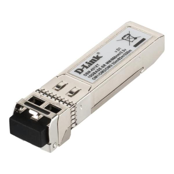 Transceiver Dlink Dem-431xt 10gbase-sr Sfp+ 80/300m Kit De 10 Unid