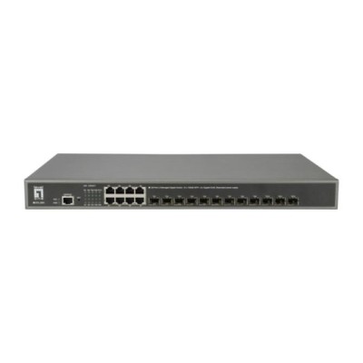 Switch Level One Gestionable L3 8p 10/100/1000 Sfp + 12p 10gbe