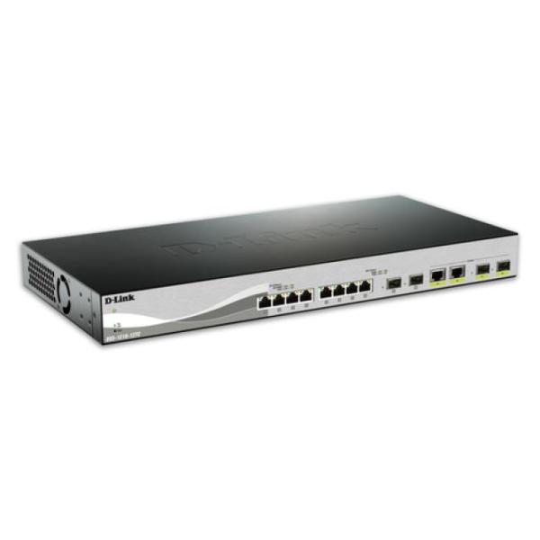 Switch Gestionable L2 D-link Dxs-1210-10tc 8-port 10gbase-t, 2-port Sfp+, 2-port 10gbase-t/sfp+ Combo Multi-gigabit