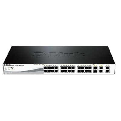 Switch Semigestionable D-link Des-1210-28p 24p Eth Poe (193w) +