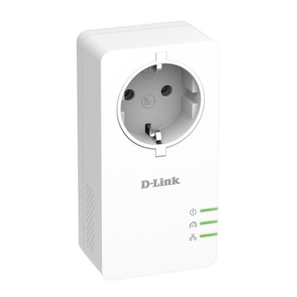 Homeplug D-link Powerline 1000mb Dhp-p601av 1p Giga Pass-through Kit De 2 Unidades