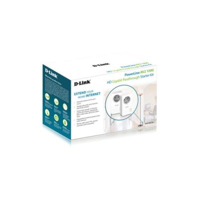 Homeplug D-link Powerline 1000mb Dhp-p601av 1p Giga