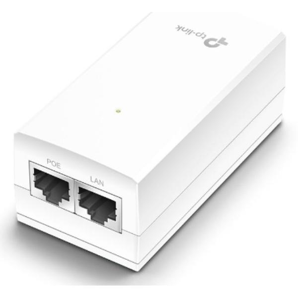 Adaptador Poe Pasivo Tp-link Tl-poe4818g 48v 1p Giga Con Kit De Montaje En Pared