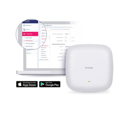 D-Link DAP-X2850 punto de acceso inalámbrico 3600 Mbit/s Blanco