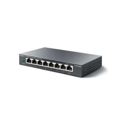 SWITCH GESTIONABLE REVERSE POE TP-Link RP108GE 7ENTRADAS POE Y