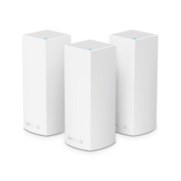 Punto De Acceso Interior Mesh Wifi 5 Linksys Velop Whw0303-eu Wifi En Malla Tribanda Ac6600 3-pack Blanco