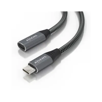Cable Alargador USB 3.2 Aisens A107-0760/ USB Tipo-C Macho -