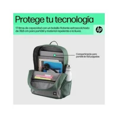 HP CAMPUS GREEN BACKPACK