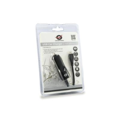 Cargador De Coche Conceptronic Usb 5v Para Coche 1 Puerto Usb +