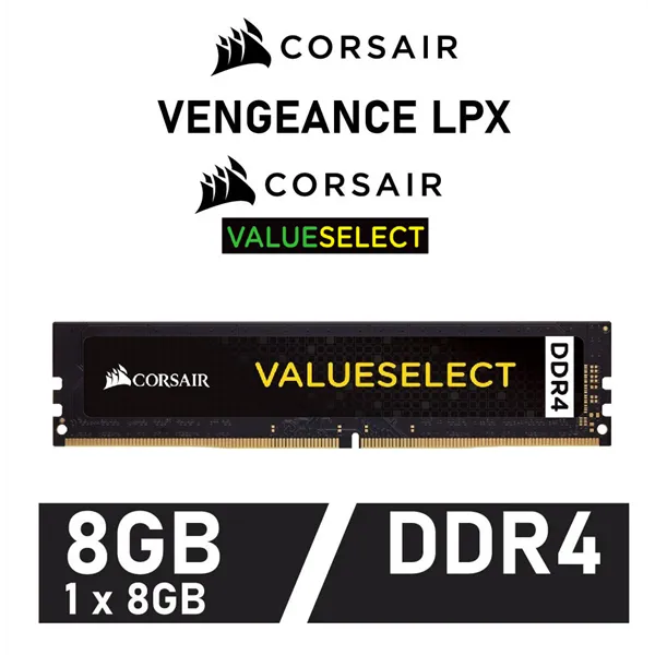 Corsair ValueSelect 8GB DDR4 2133MHz 1.2v CL15 - Módulo RAM de PC