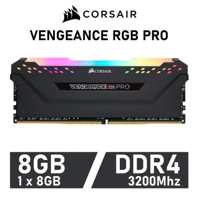 Corsair Vengeance RGB PRO 8GB DDR4 3200MHz 1.2v CL16 - Módulo