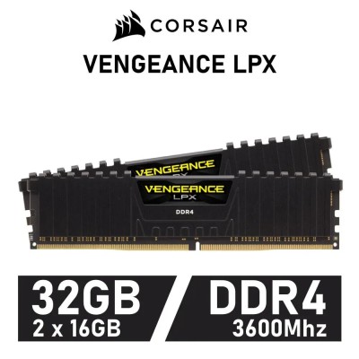 Corsair Vengeance LPX KIT 32GB DDR4 3600MHz 1.35v CL18 2x 16GB