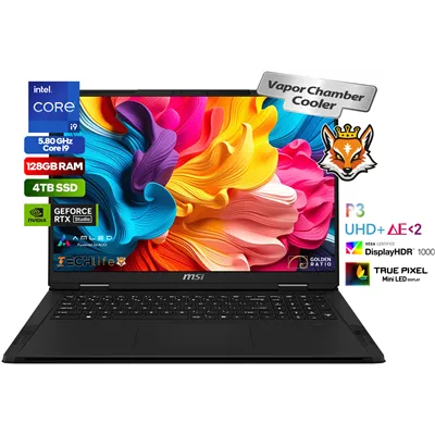 MSI CreatorPro X18 HX A14VKSG-283ES - Intel Core I9-14900HX