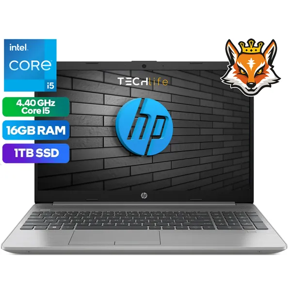 HP 250 G9 Plata Intel Core i5-1235u 16GB 1TB SSD 15.6" FreeDOS