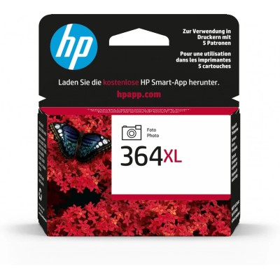 HP 364XL Negro Photo CB322EE - Cartucho de Tinta Original