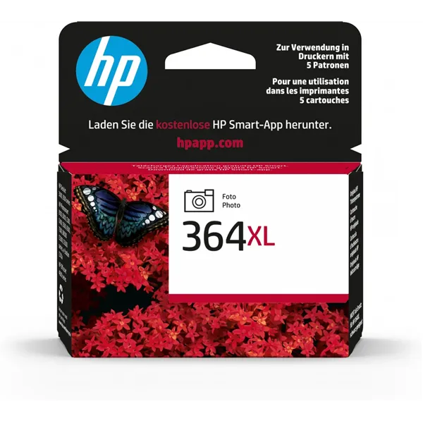 HP 364XL  Negro Photo CB322EE - Cartucho de Tinta Original