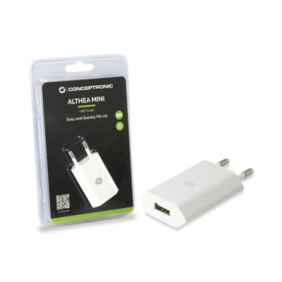 Cargador De Pared Conceptronic Althea Mini 5v Usb Conceptronic