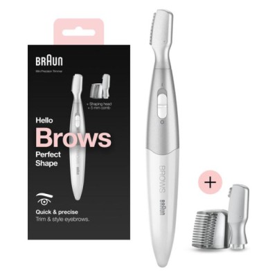 Recortadora Para Cejas Braun Fg1106 Alta Precision Pila Aaa