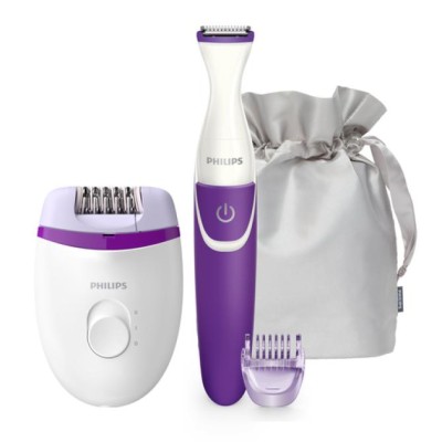 Depiladora Philips Satinelle Essential Brp505/00 Compacta Con