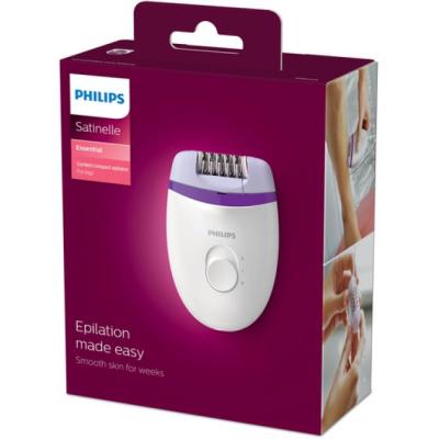 Depiladora Philips Satinelle Essential Compacta Con Cable