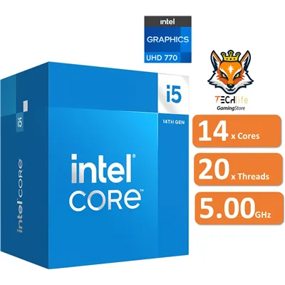 Intel Core i5-14500 a 2.6/5 GHz con Intel UHD 770