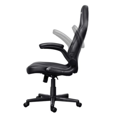 Silla Gamer Trust Gxt 703 Negra/gris 25128 Elevador De Gas