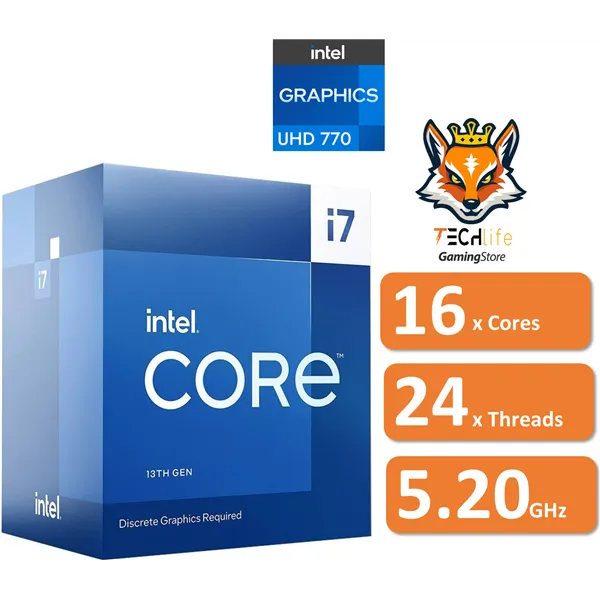 Intel Core i7-13700 2.1/5.2 GHz con Intel UHD 770