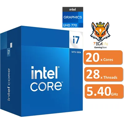 Intel Core i7-14700 2.1/5.4 GHz con Intel UHD 770