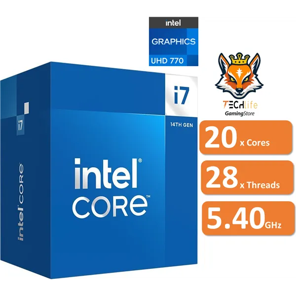 Intel Core i7-14700 2.1/5.4 GHz con Intel UHD 770