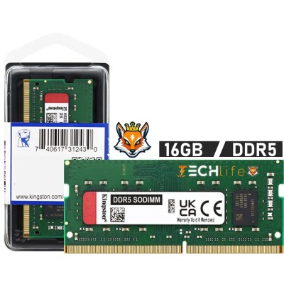 Kingston 16GB DDR5 4800MHz 1.1v CL40 - Memoria SODIMM