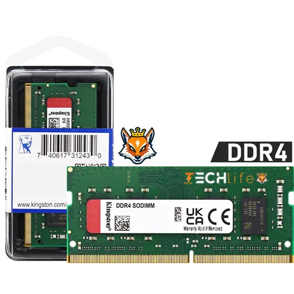 Kingston 4GB DDR4 2666MHz 1.2v CL19 - Memoria SODIMM