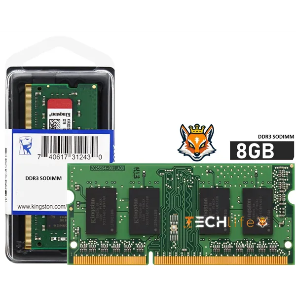 Kingston 8GB DDR3 1600MHz 1.35v CL11 - Memoria SODIMM