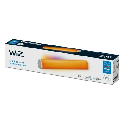 WiZ - Barra de luz led blanca y color Wi-Fi Plug & Play, con