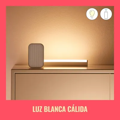WiZ - Barra de luz led blanca y color Wi-Fi Plug & Play, con